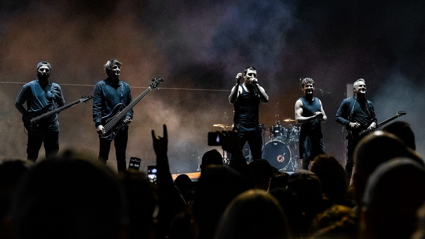 Parkway Drive performs on Day One of The HeartSupport Fest in Orlando, FL.