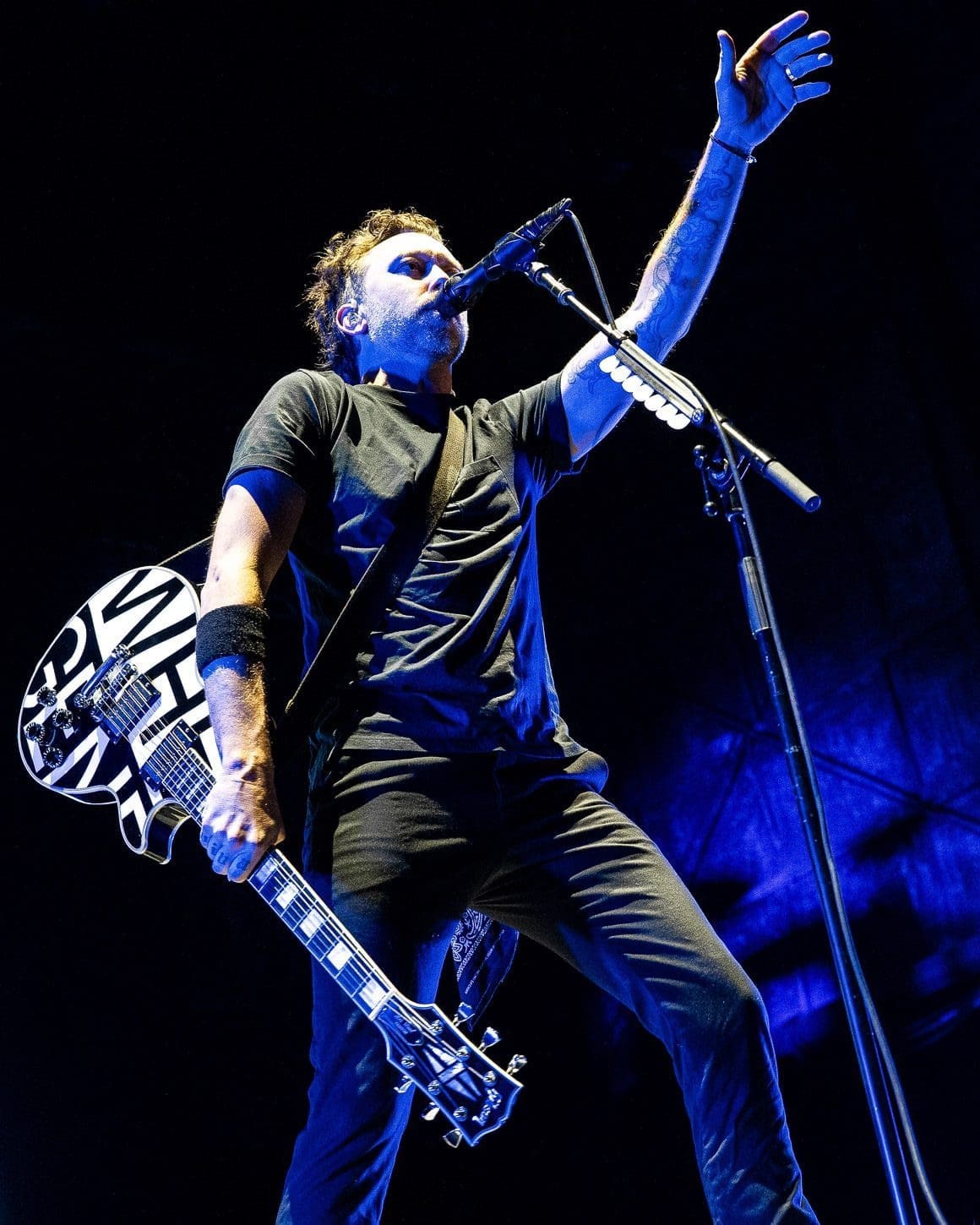 Rise Against performs on Day One of The HeartSupport Fest in Orlando, FL.
