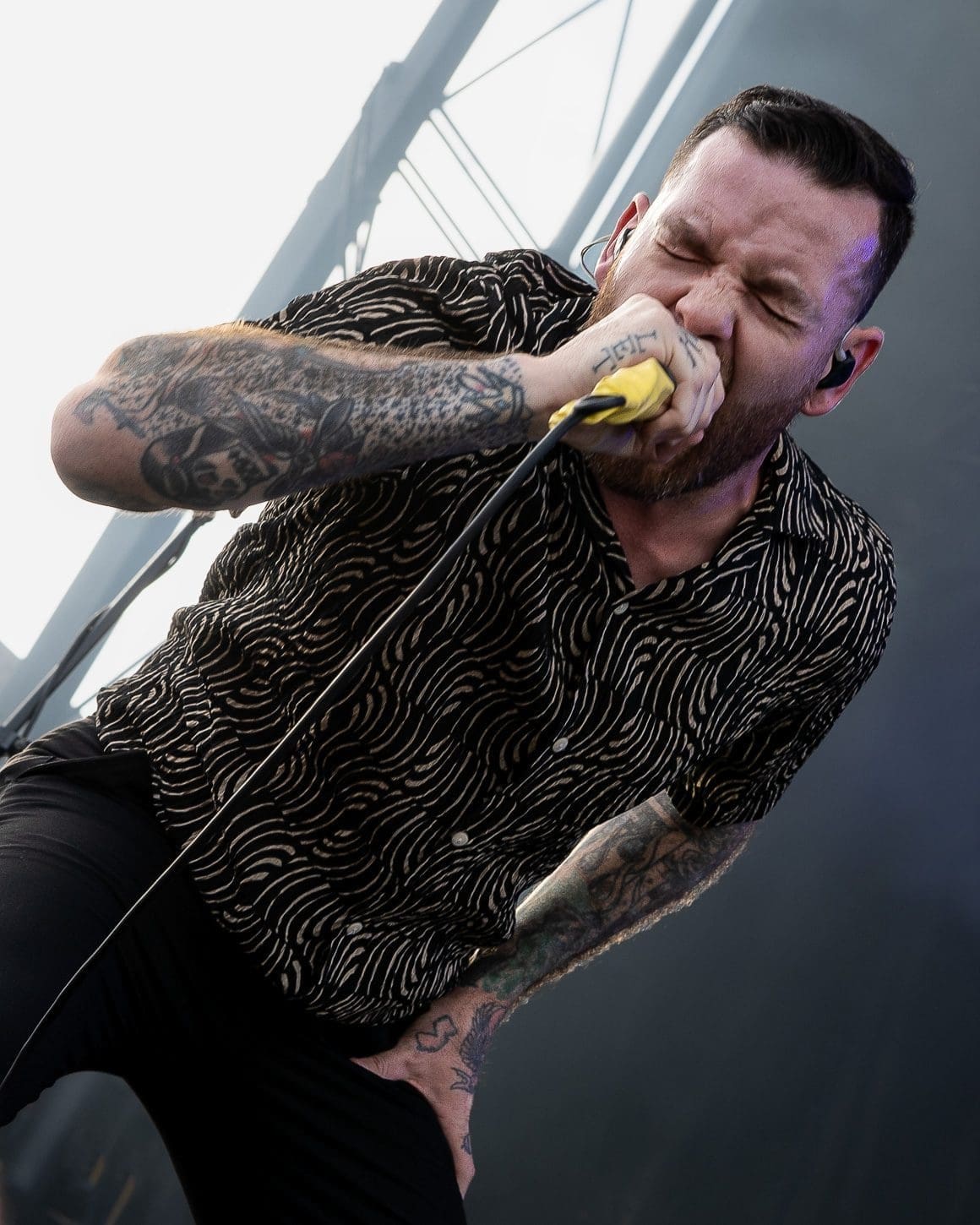 Senses Fail performs on Day One of The HeartSupport Fest in Orlando, FL.