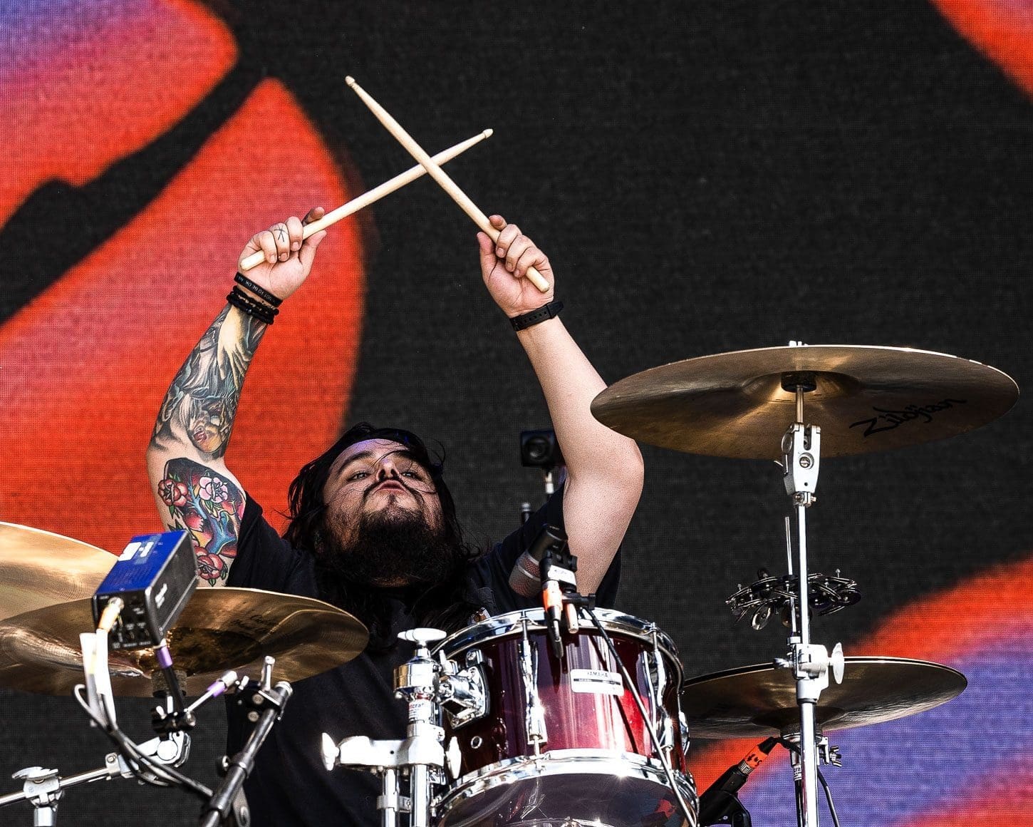 Silent Planet performs on Day One of The HeartSupport Fest in Orlando, FL.