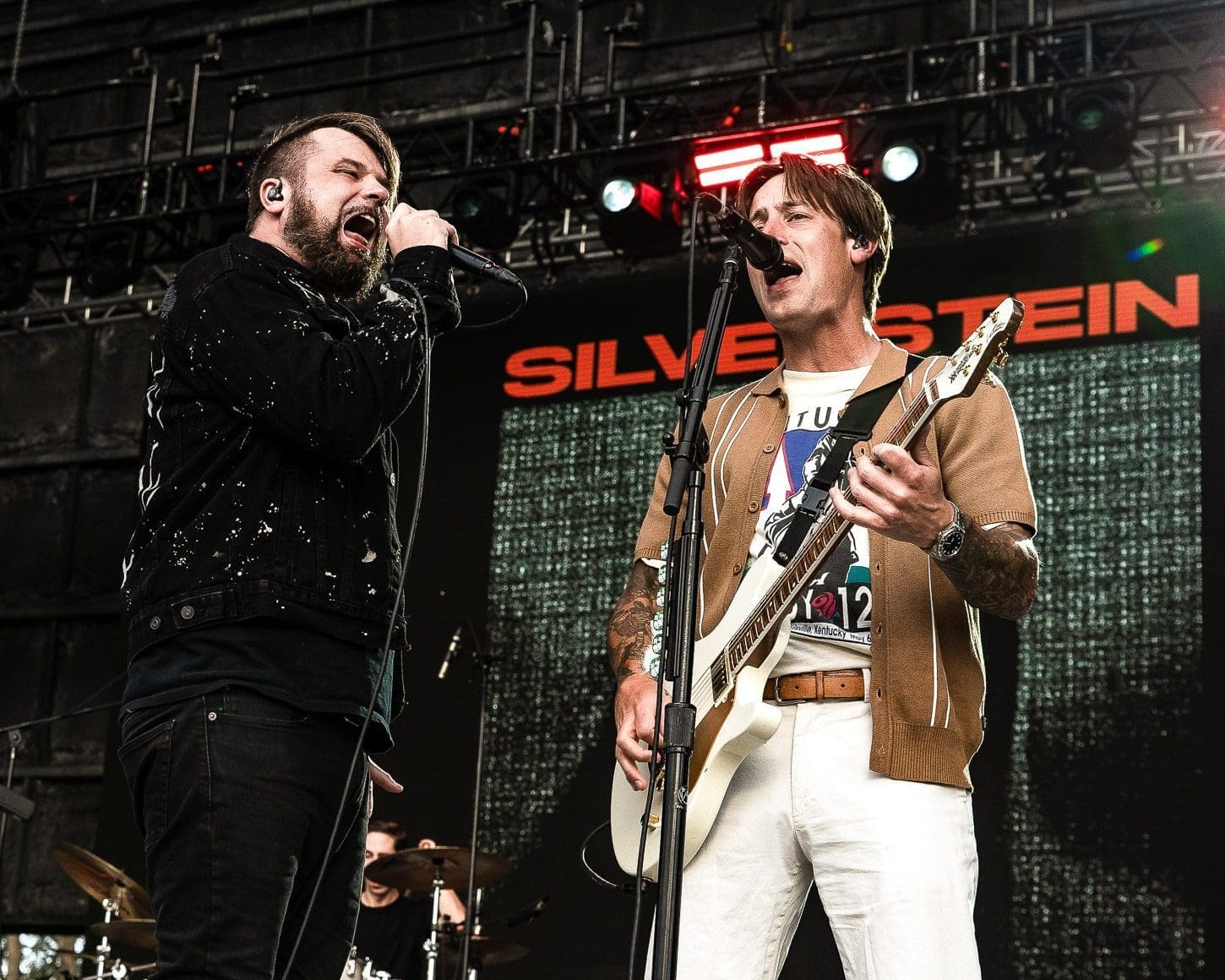 Silverstein performs on Day One of The HeartSupport Fest in Orlando, FL.
