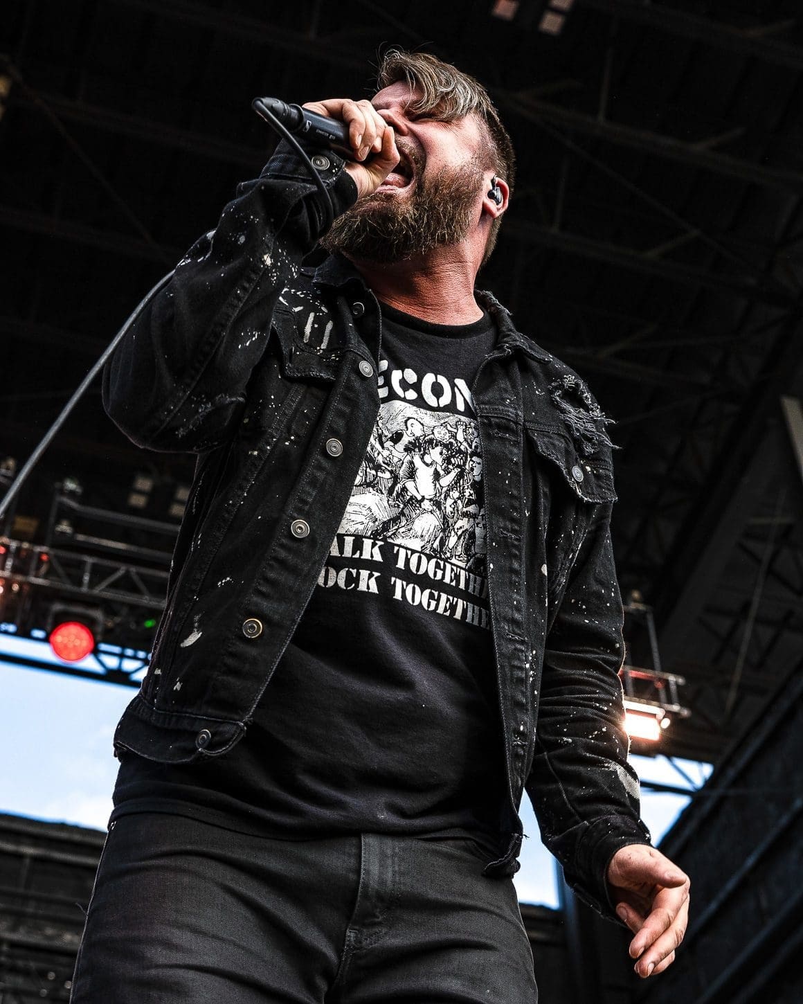 Silverstein performs on Day One of The HeartSupport Fest in Orlando, FL.
