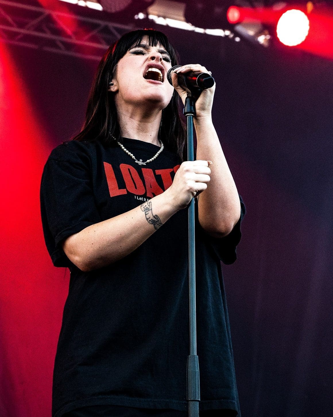 Spiritbox performs on Day One of The HeartSupport Fest in Orlando, FL.