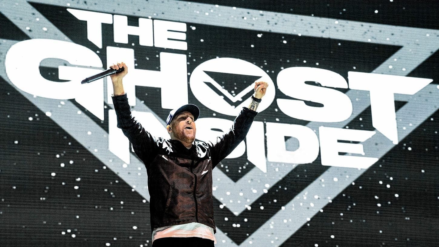 The Ghost Inside performs on Day One of The HeartSupport Fest in Orlando, FL.