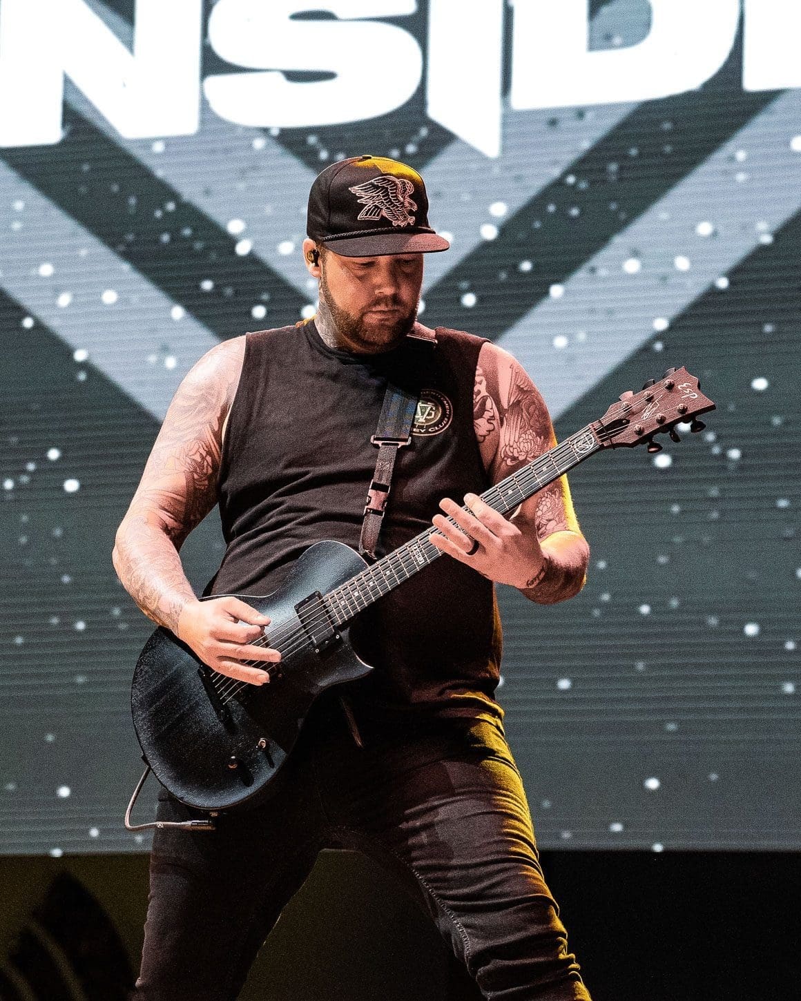 The Ghost Inside performs on Day One of The HeartSupport Fest in Orlando, FL.