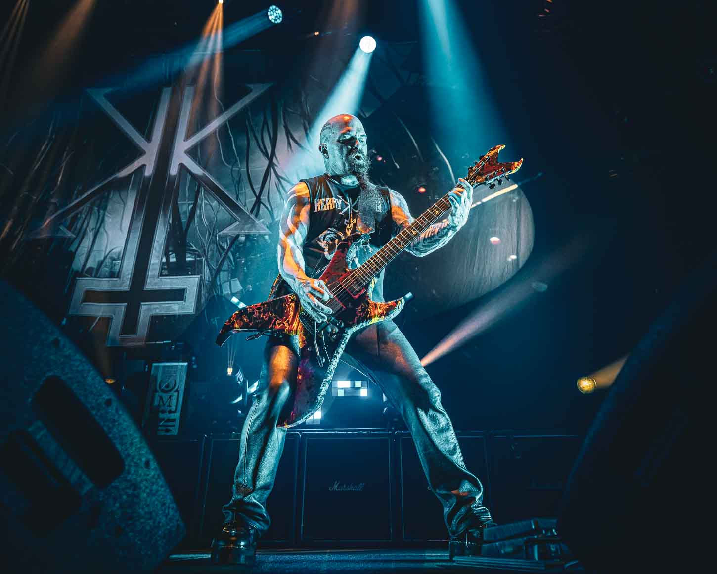 Kerry King performs at the Santander Arena in Reading, PA