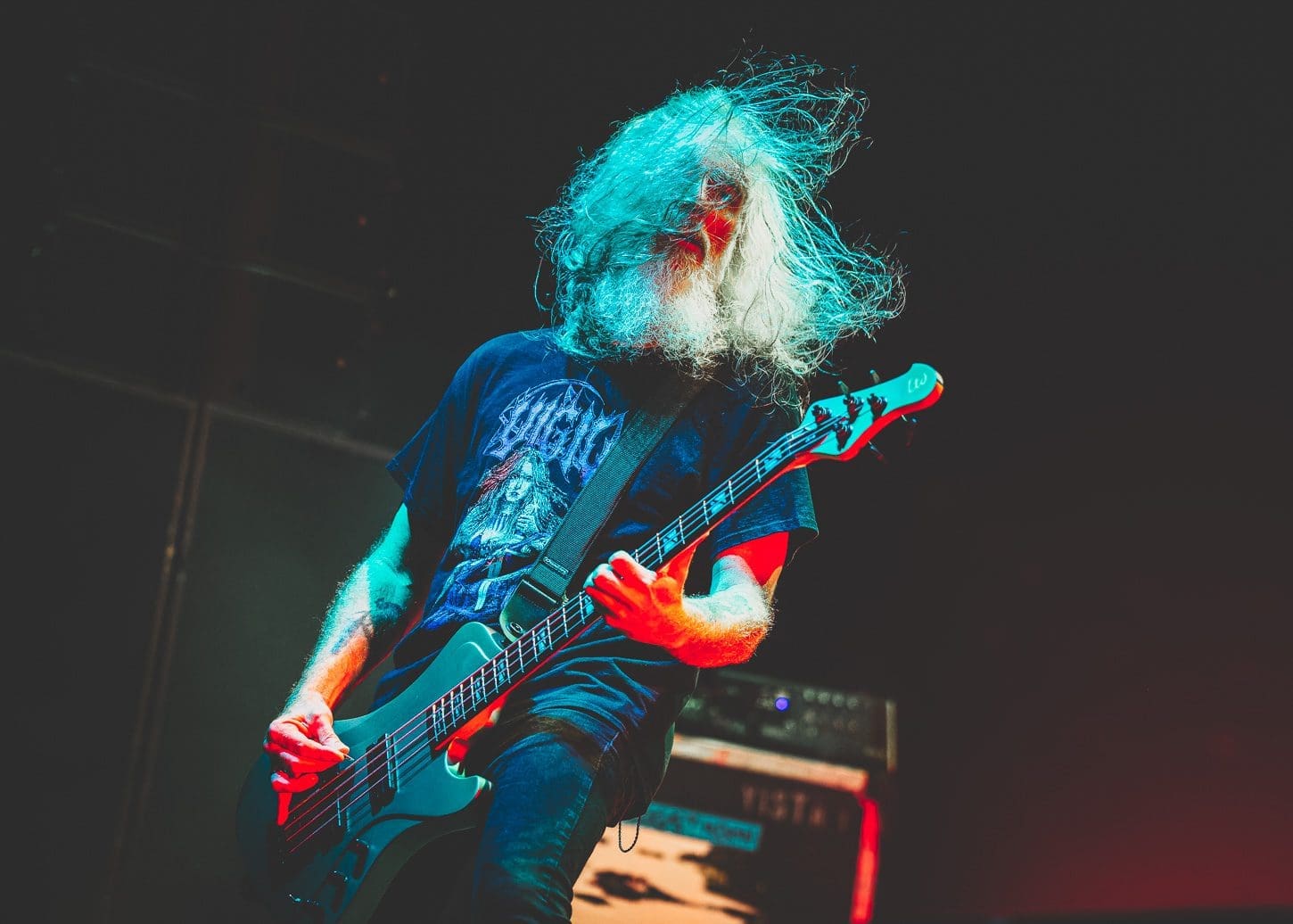 Lamb of God performs at the Santander Arena in Reading, PA