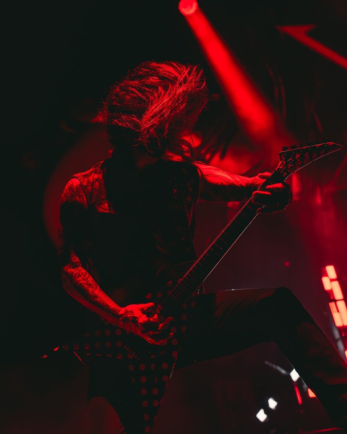 Kerry King performs at the Santander Arena in Reading, PA