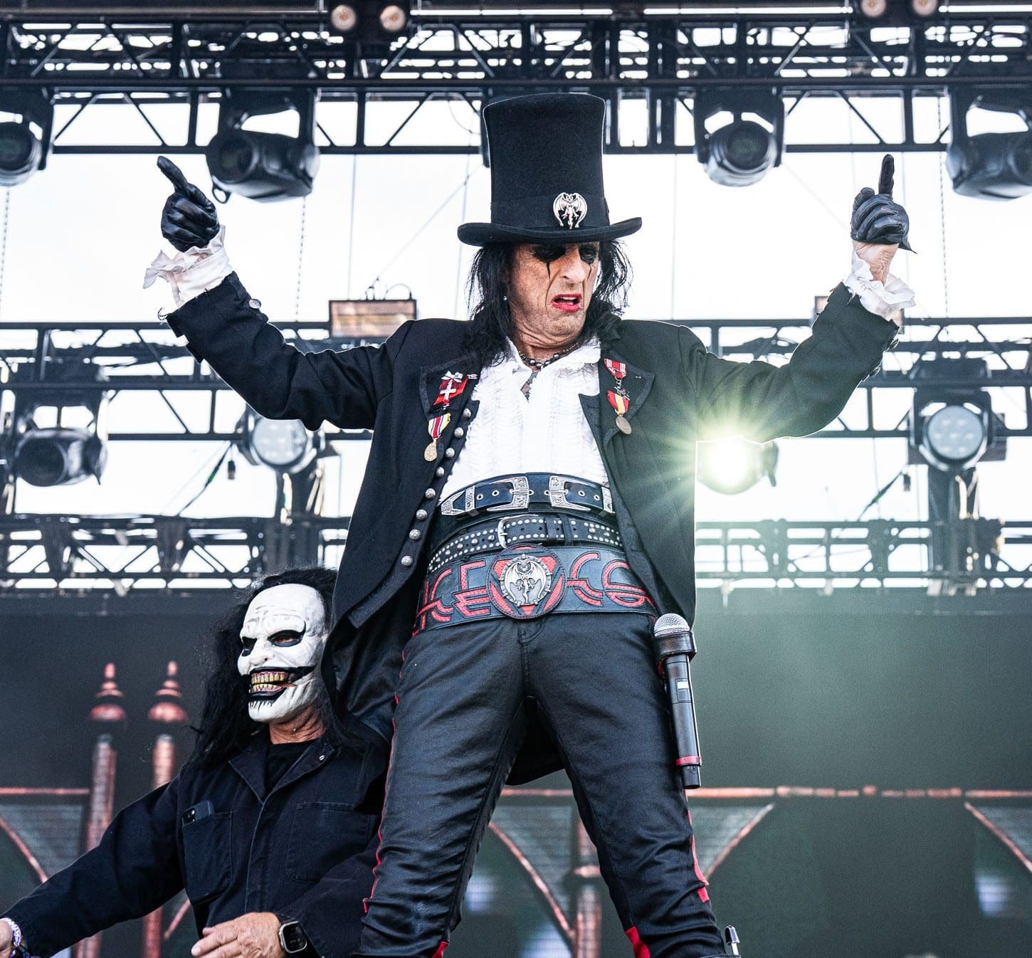 Alice Cooper performs at Boardwalk Rock in Ocean City, MD