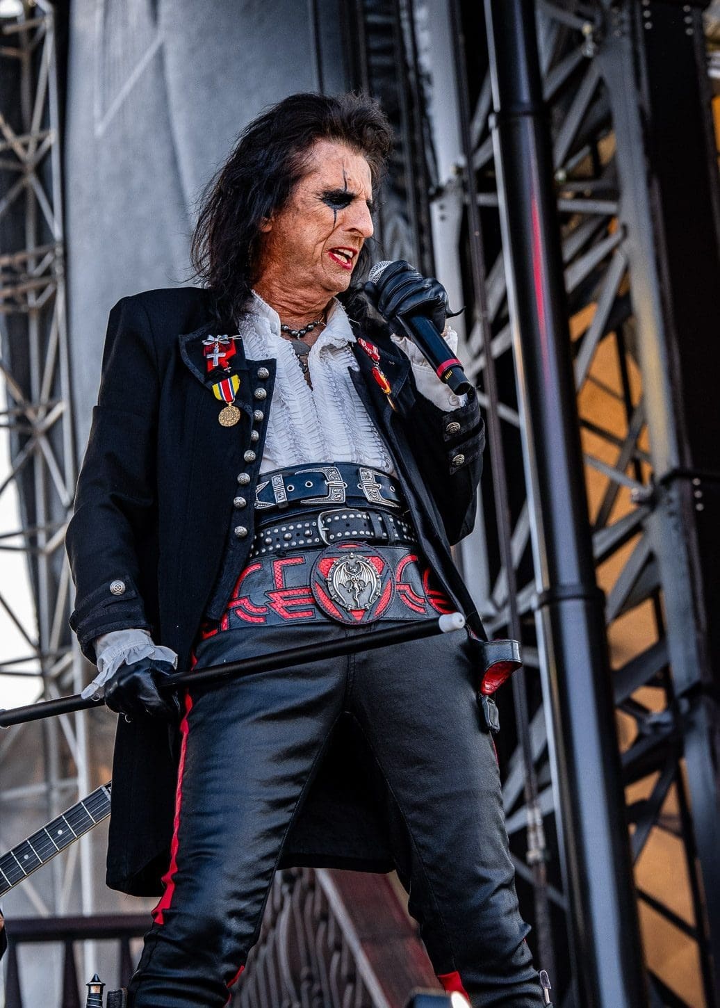 Alice Cooper performs at Boardwalk Rock in Ocean City, MD