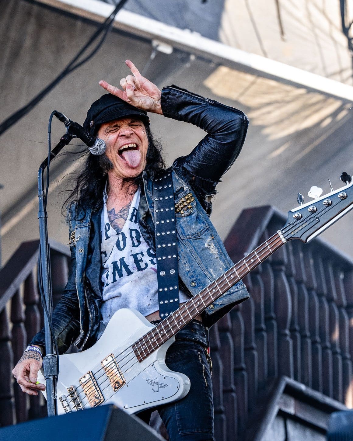 Alice Cooper performs at Boardwalk Rock in Ocean City, MD