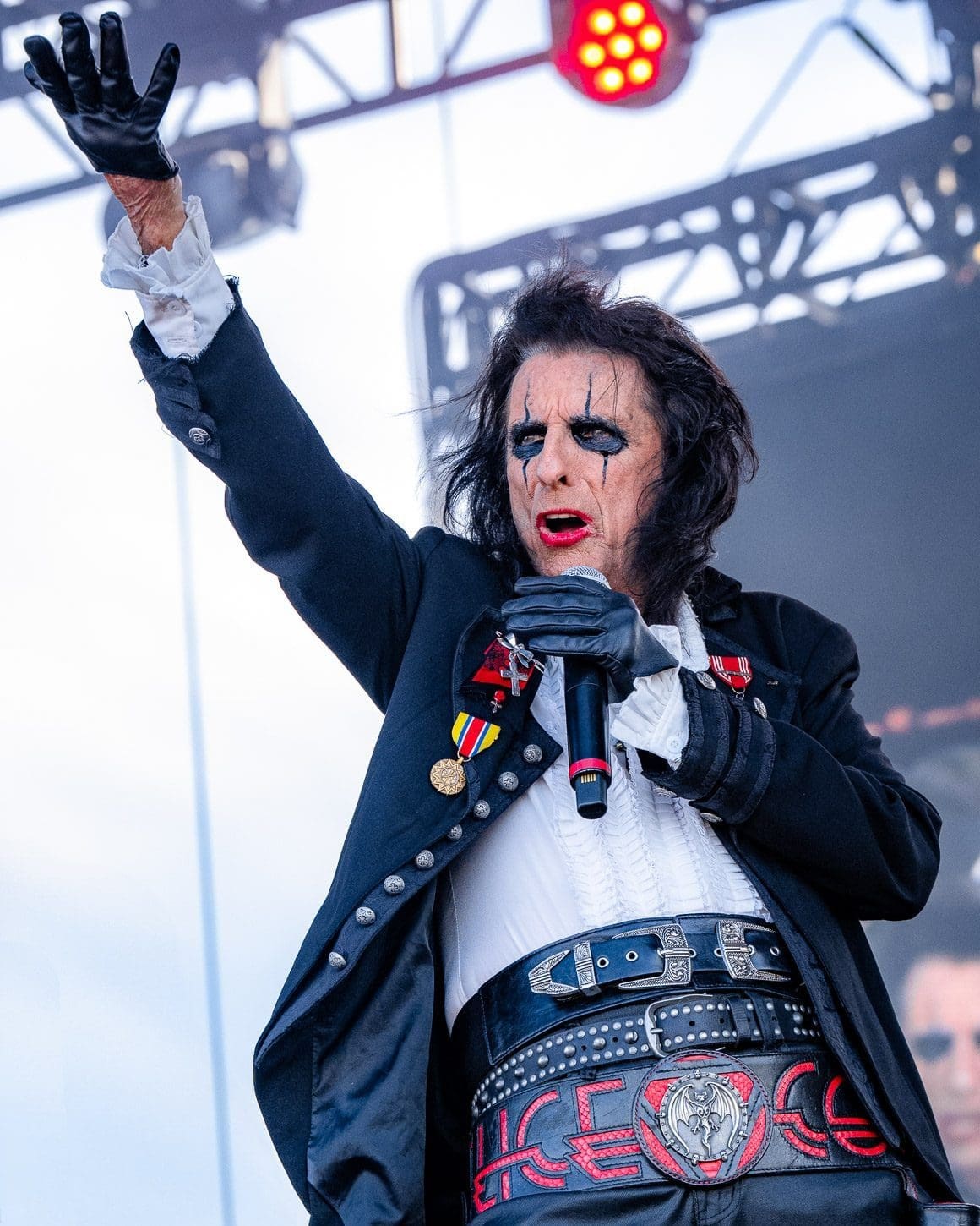 Alice Cooper performs at Boardwalk Rock in Ocean City, MD