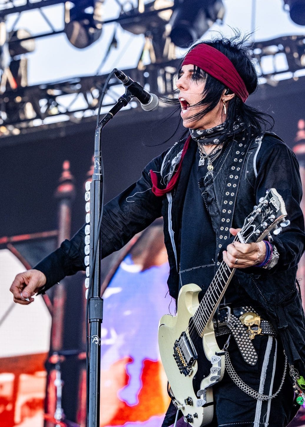Alice Cooper performs at Boardwalk Rock in Ocean City, MD