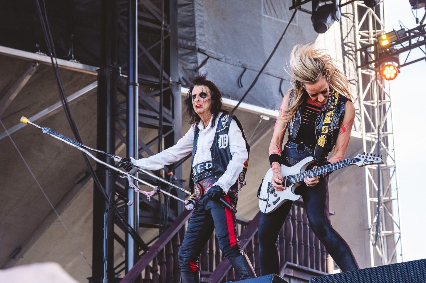 Alice Cooper performs at Boardwalk Rock in Ocean City, MD