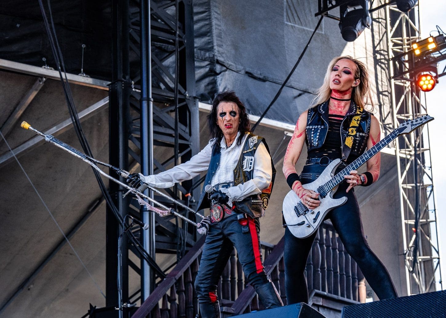Alice Cooper performs at Boardwalk Rock in Ocean City, MD