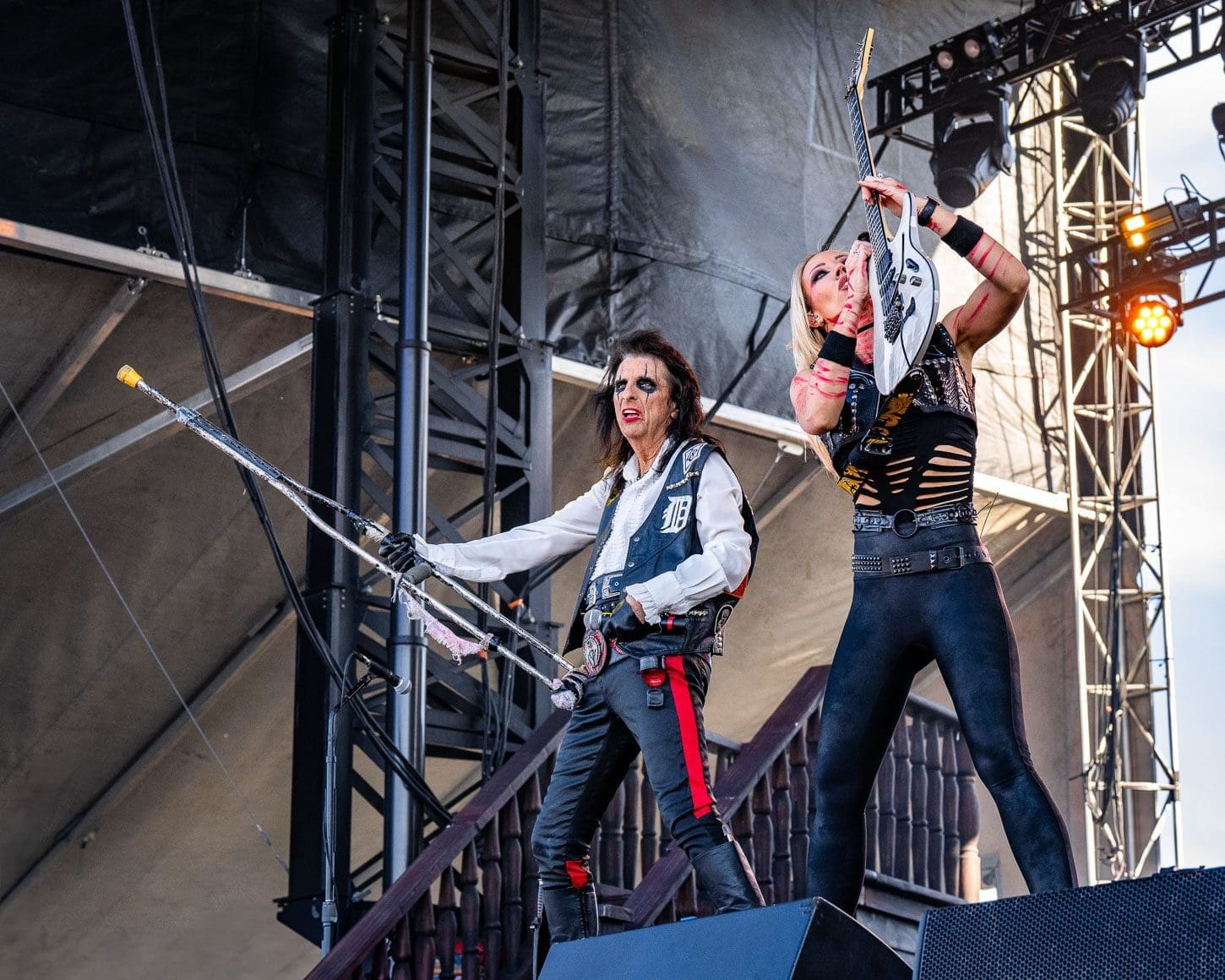 Alice Cooper performs at Boardwalk Rock in Ocean City, MD