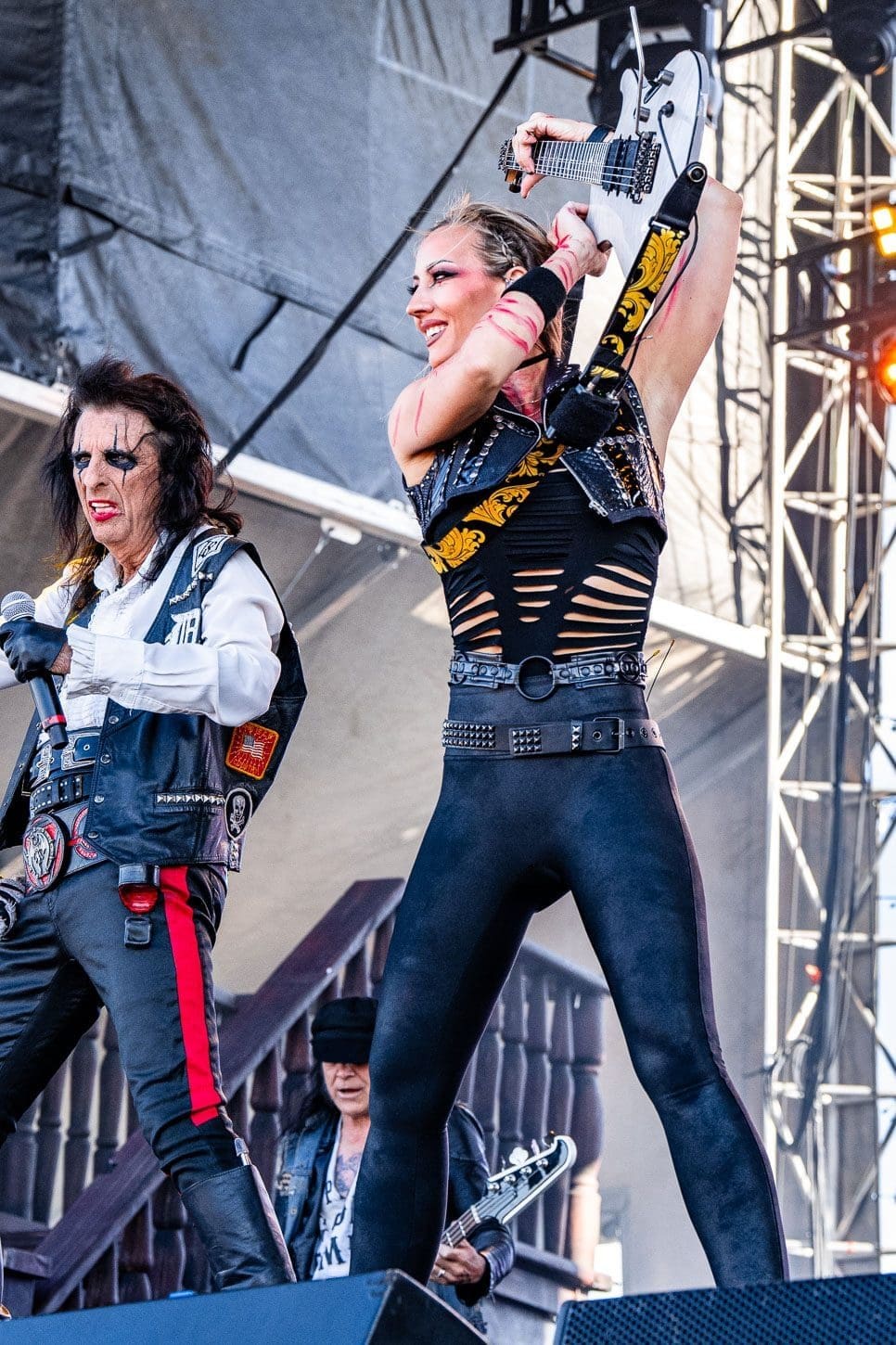 Alice Cooper performs at Boardwalk Rock in Ocean City, MD