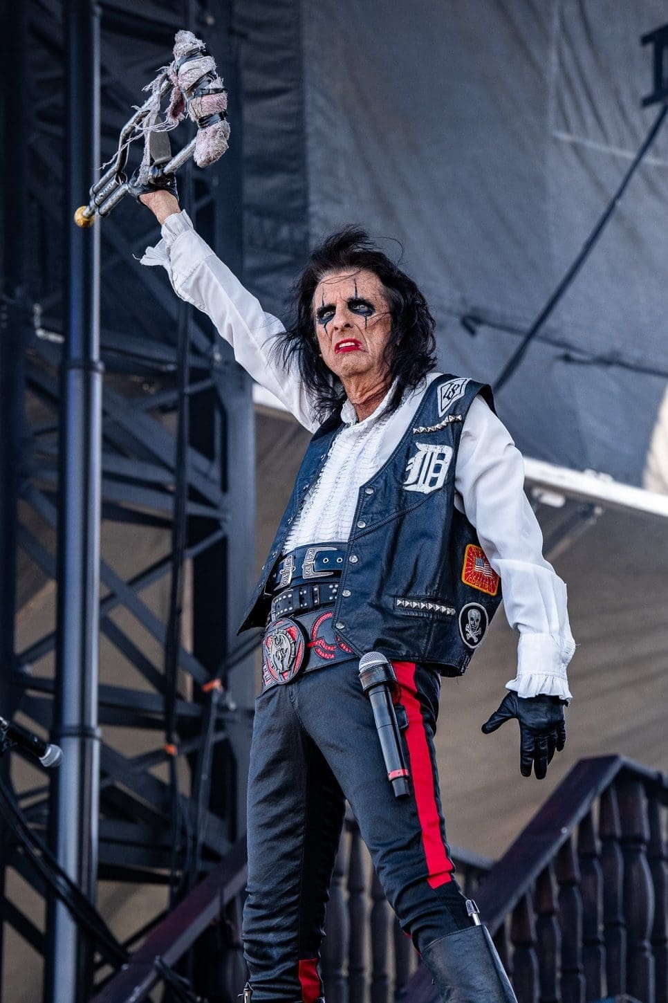 Alice Cooper performs at Boardwalk Rock in Ocean City, MD