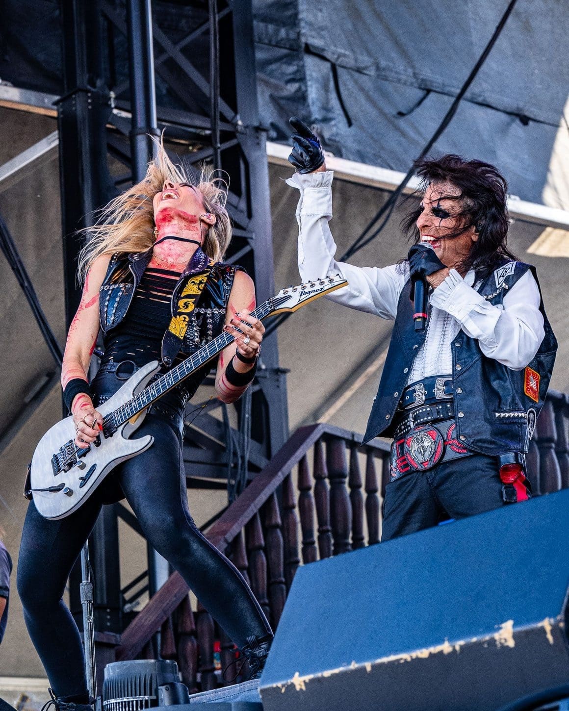 Alice Cooper performs at Boardwalk Rock in Ocean City, MD