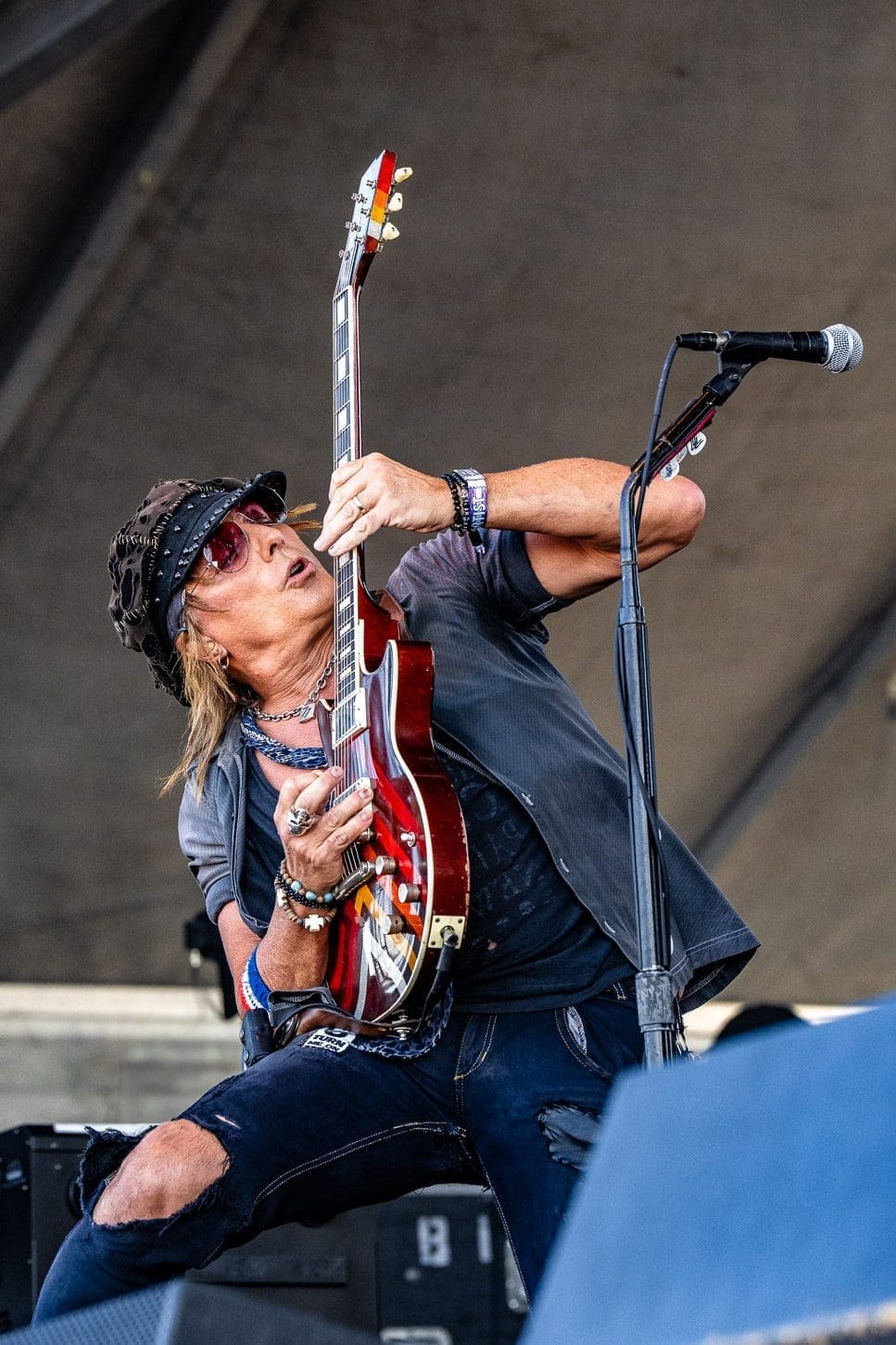 Alice Cooper performs at Boardwalk Rock in Ocean City, MD
