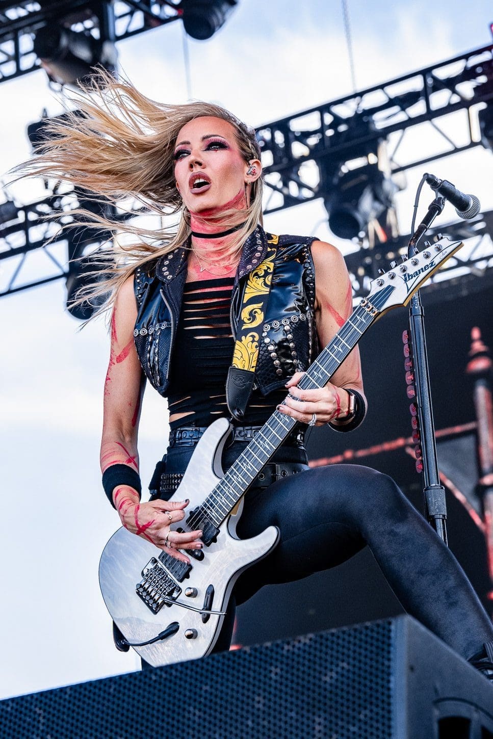 Alice Cooper performs at Boardwalk Rock in Ocean City, MD