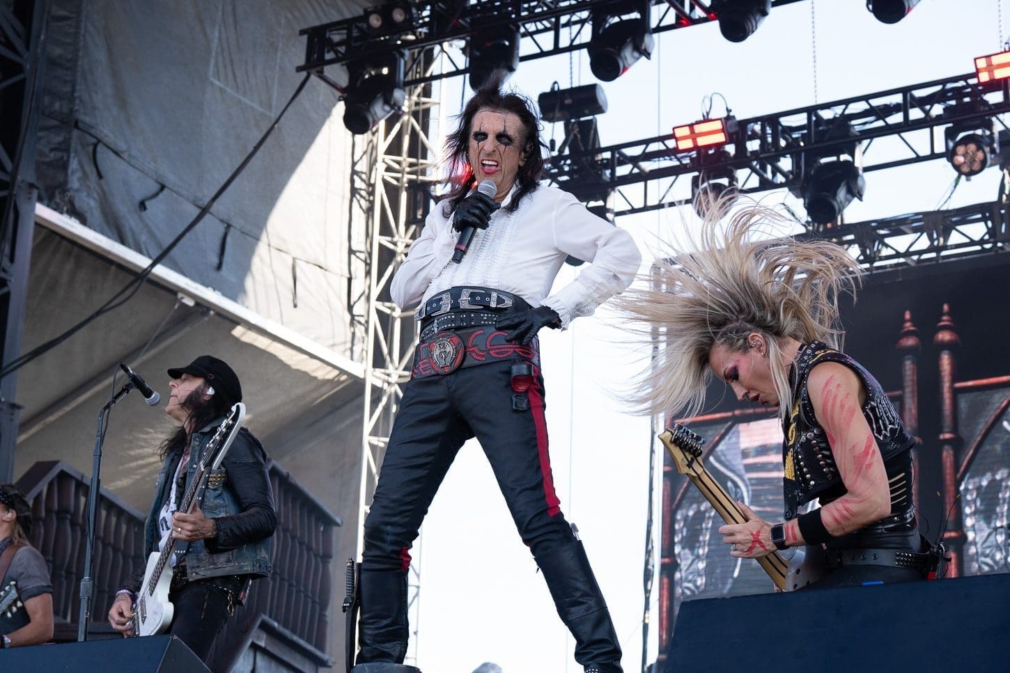 Alice Cooper performs at Boardwalk Rock in Ocean City, MD