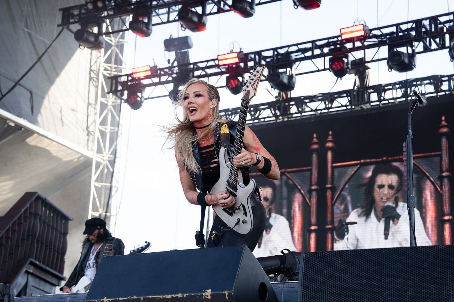 Alice Cooper performs at Boardwalk Rock in Ocean City, MD