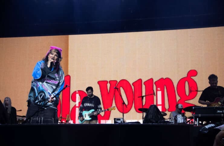 Lola Young at Lovin' Life Music Festival in Charlotte, NC.