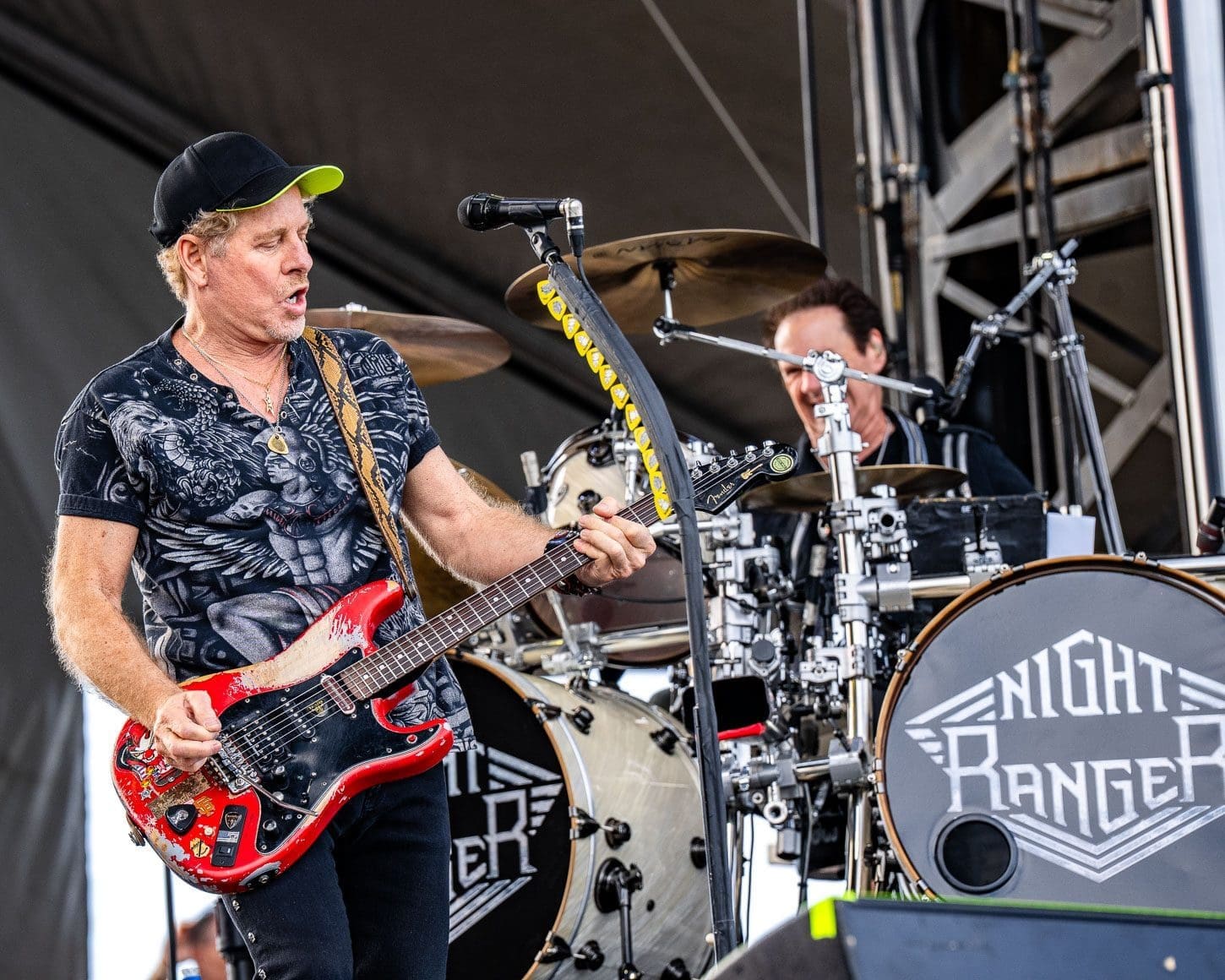 Night Ranger performs at Boardwalk Rock in Ocean City, MD