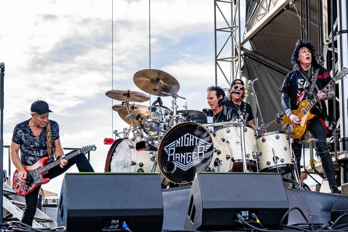 Night Ranger performs at Boardwalk Rock in Ocean City, MD