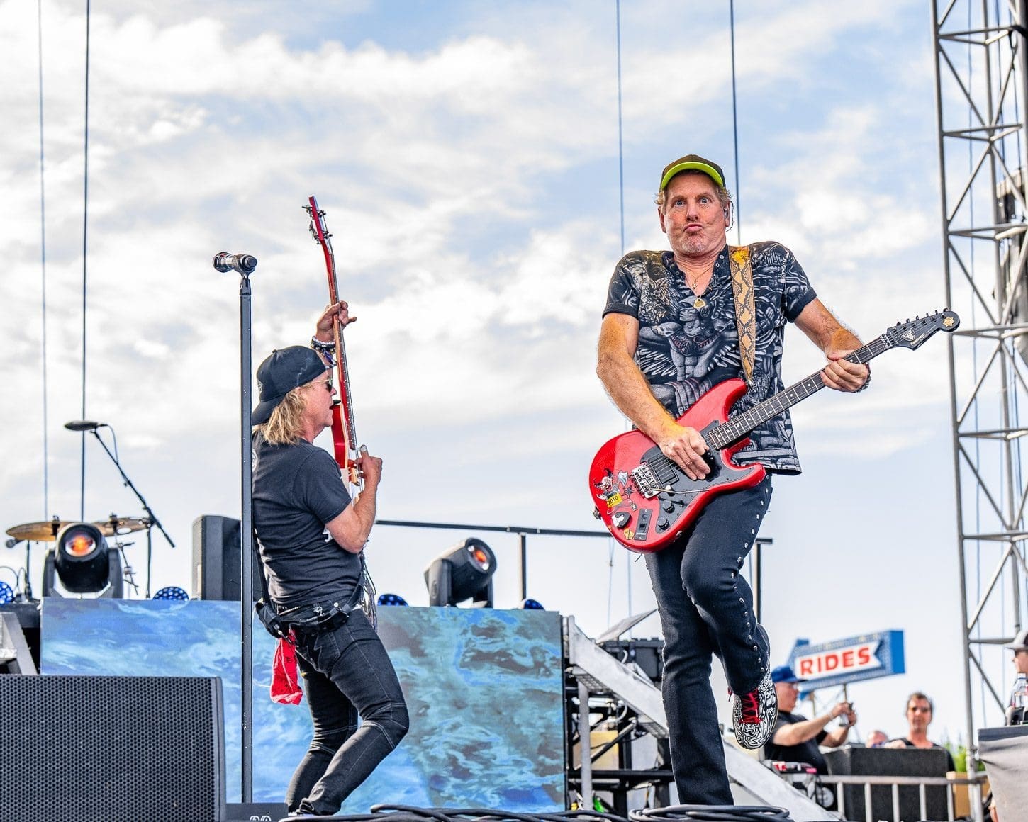 Night Ranger performs at Boardwalk Rock in Ocean City, MD