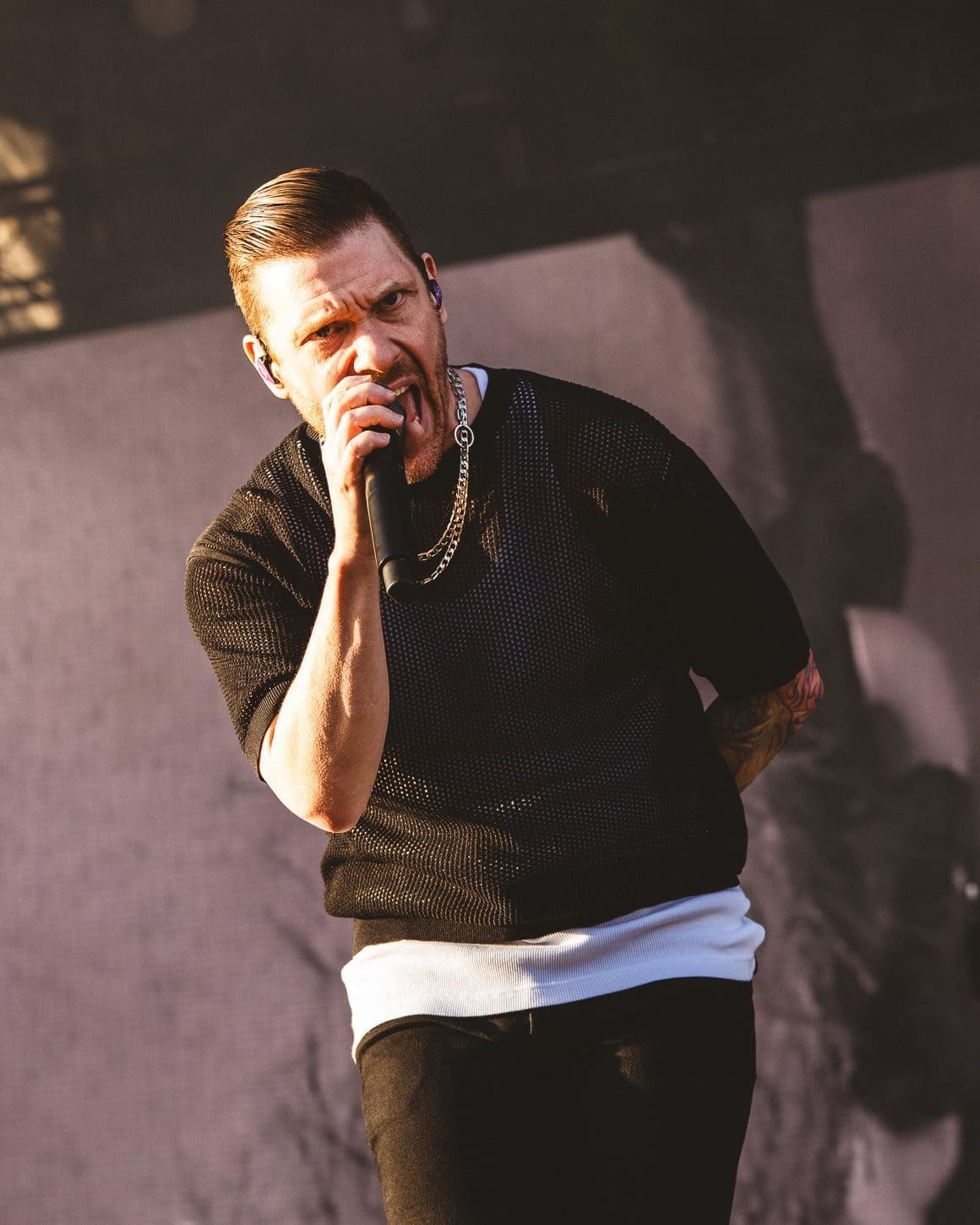 Shinedown performs at Boardwalk Rock in Ocean City, MD