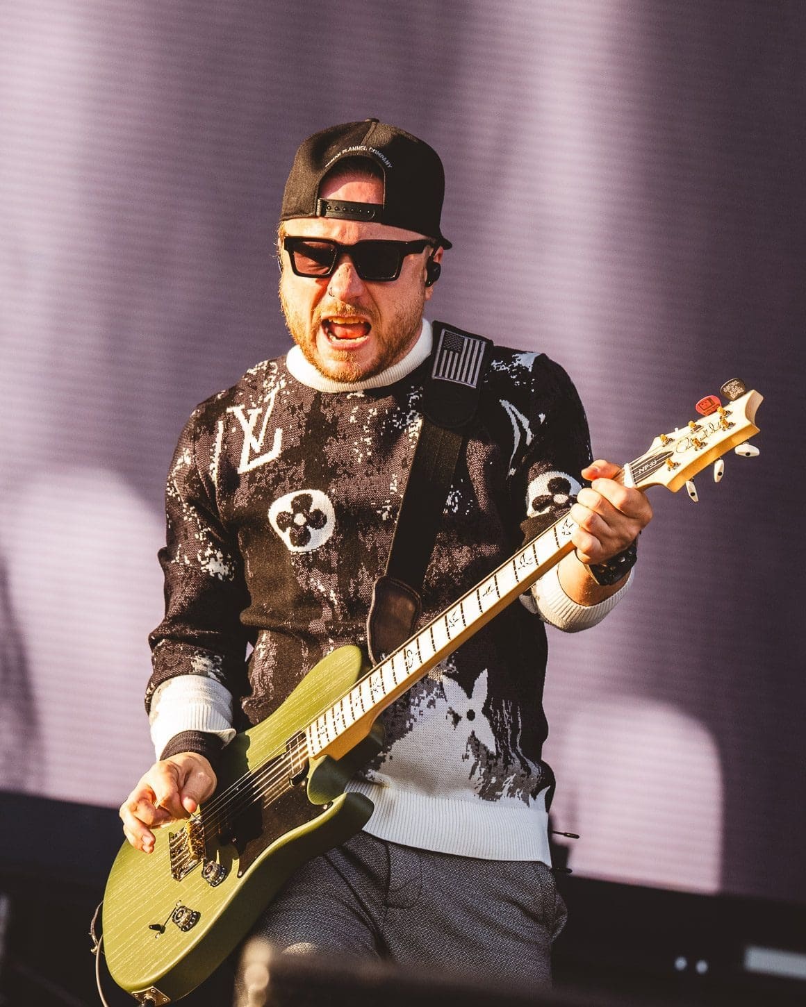 Shinedown performs at Boardwalk Rock in Ocean City, MD