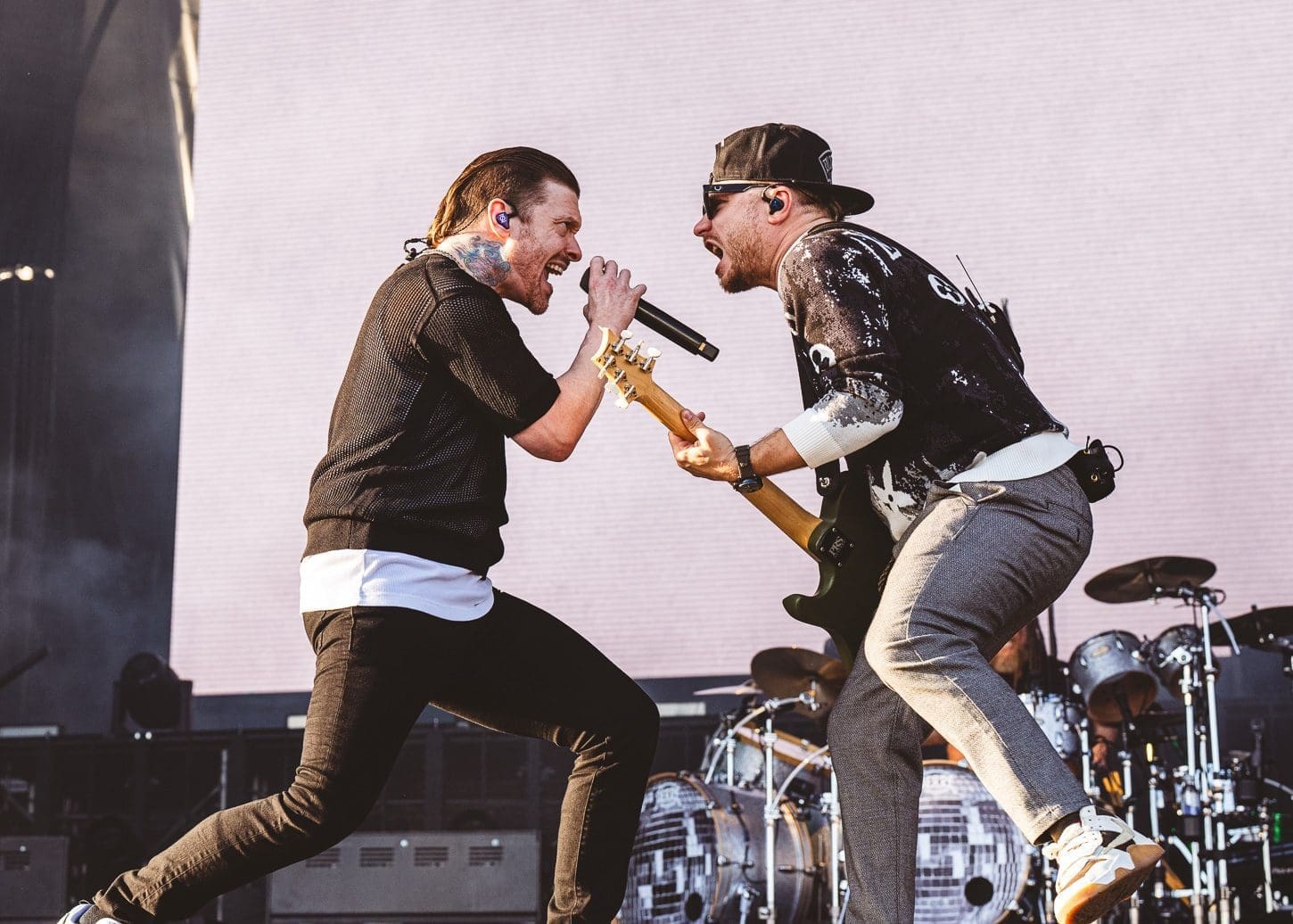 Shinedown performs at Boardwalk Rock in Ocean City, MD