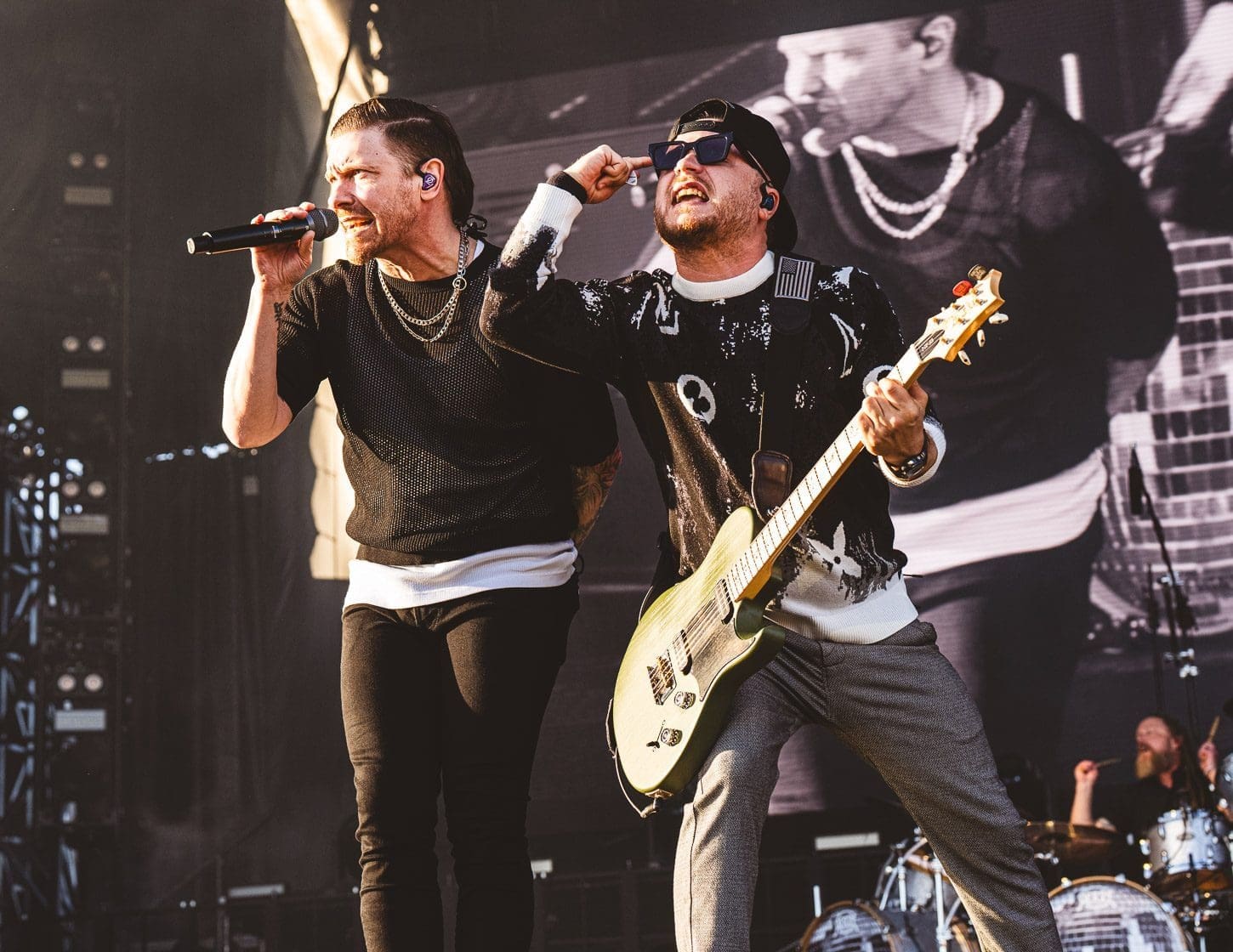 Shinedown performs at Boardwalk Rock in Ocean City, MD
