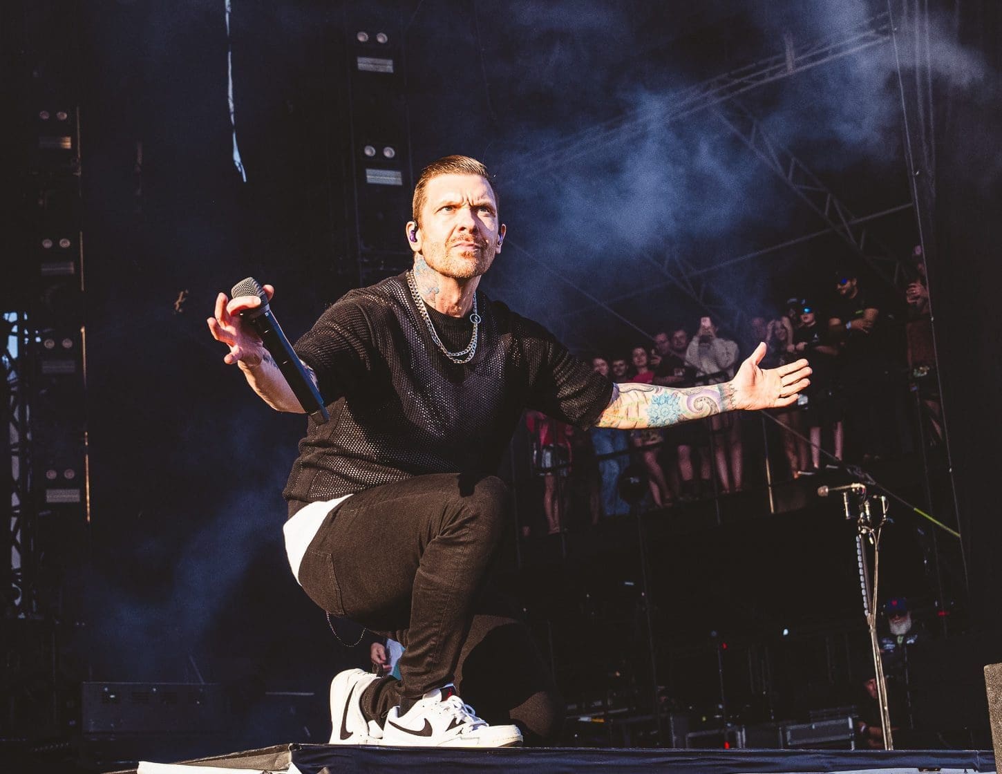 Shinedown performs at Boardwalk Rock in Ocean City, MD