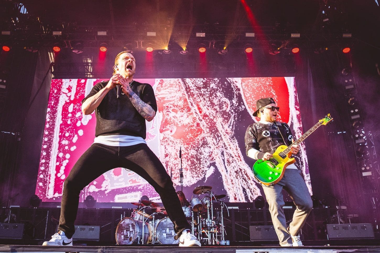 Shinedown performs at Boardwalk Rock in Ocean City, MD
