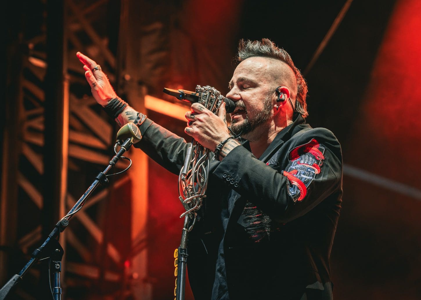 Three Days Grace performs at Boardwalk Rock in Ocean City, MD