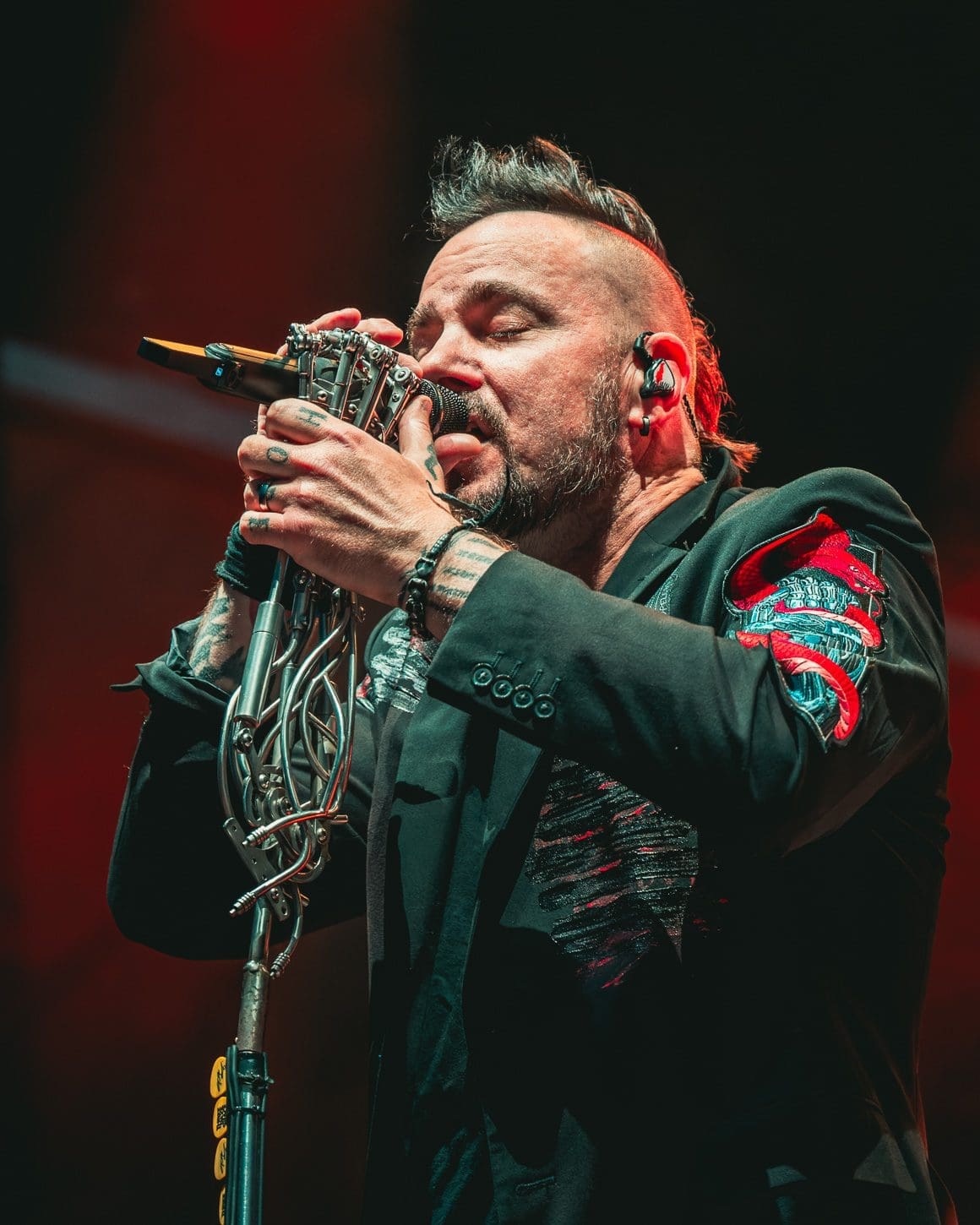 Three Days Grace performs at Boardwalk Rock in Ocean City, MD