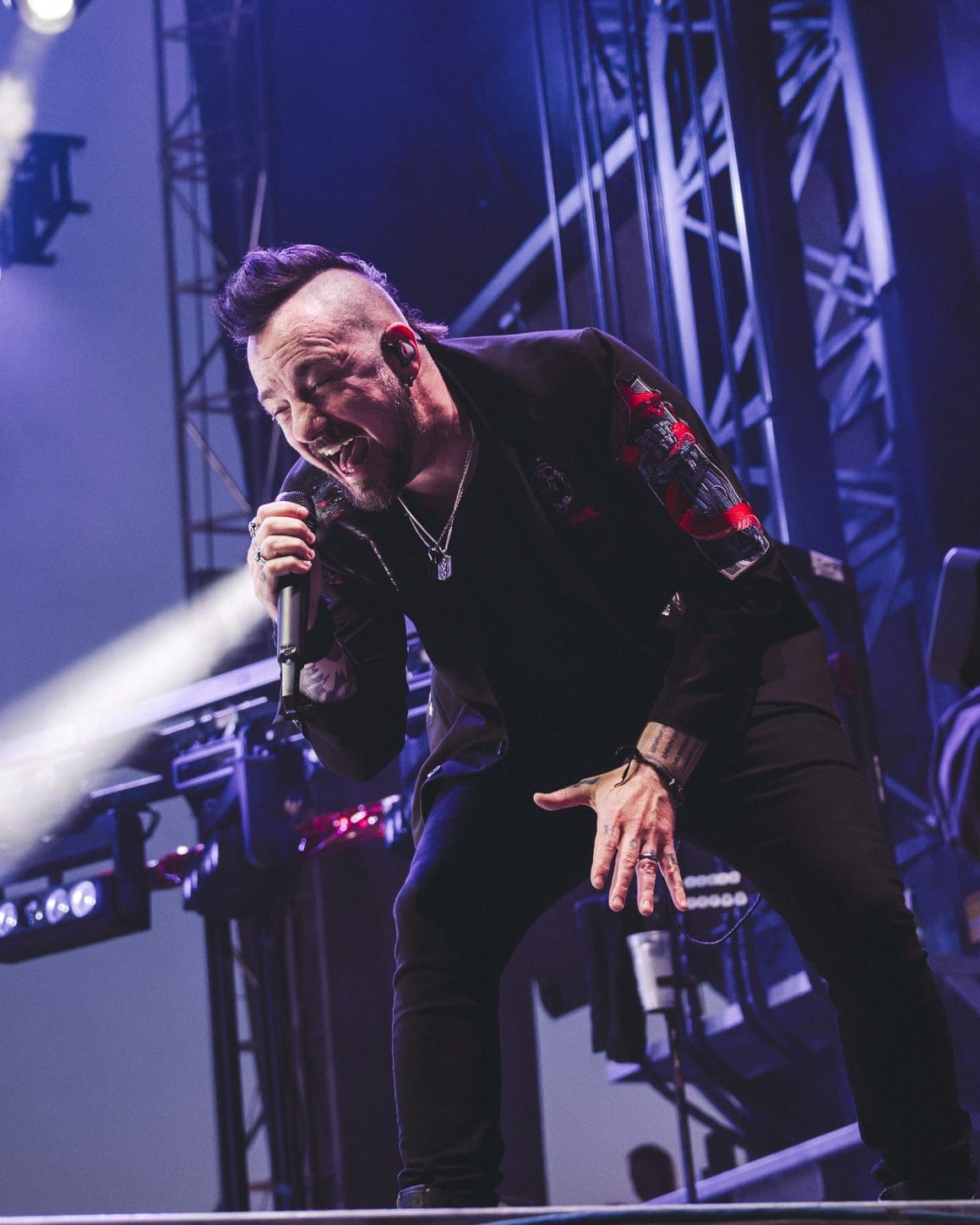 Three Days Grace performs at Boardwalk Rock in Ocean City, MD