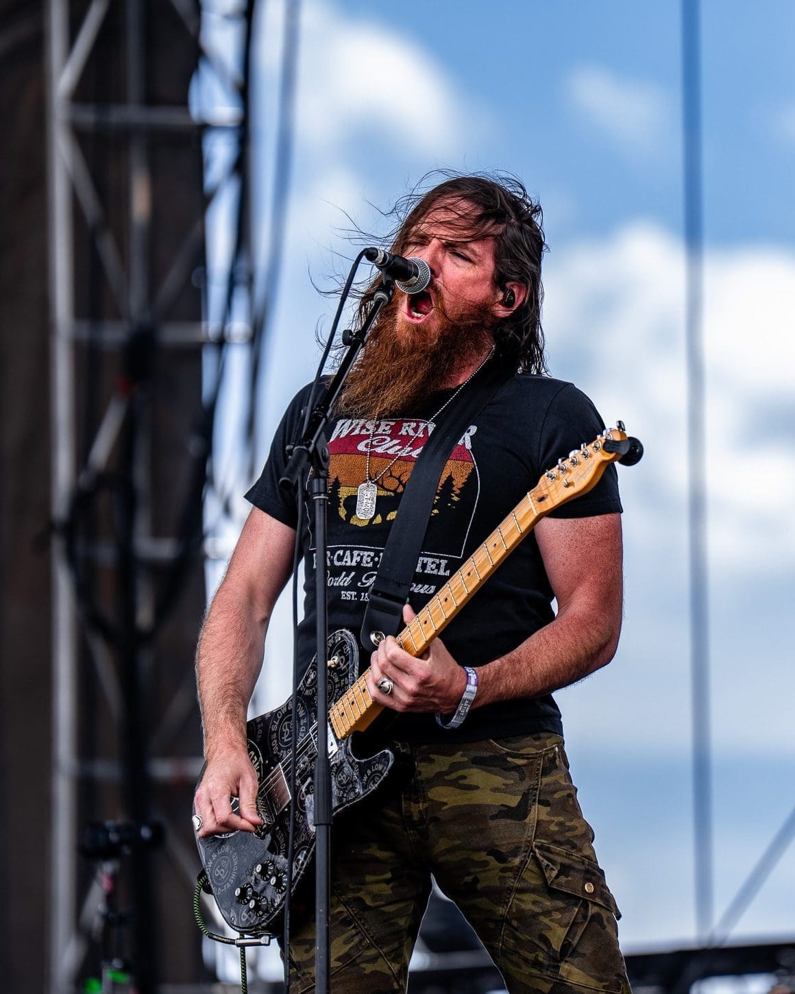 Tim Montana performs at Boardwalk Rock in Ocean City, MD