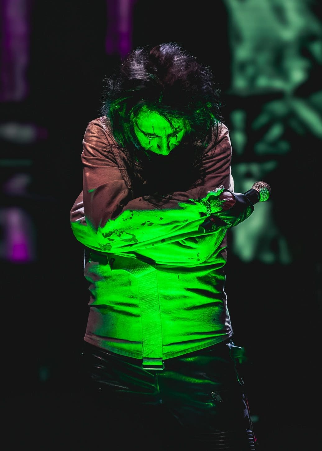 Alice Cooper performs at Ovation Hall at the Ocean Casino in Atlantic City, NJ