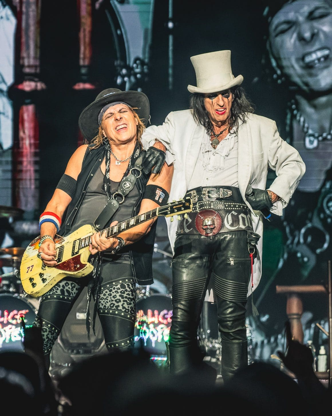 Alice Cooper performs at Ovation Hall at the Ocean Casino in Atlantic City, NJ