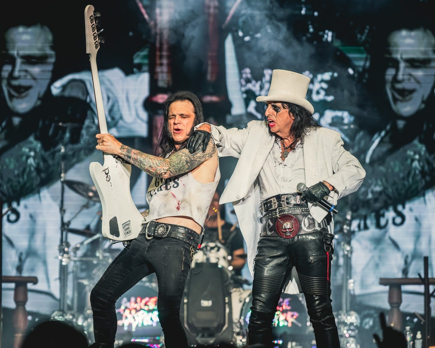 Alice Cooper performs at Ovation Hall at the Ocean Casino in Atlantic City, NJ