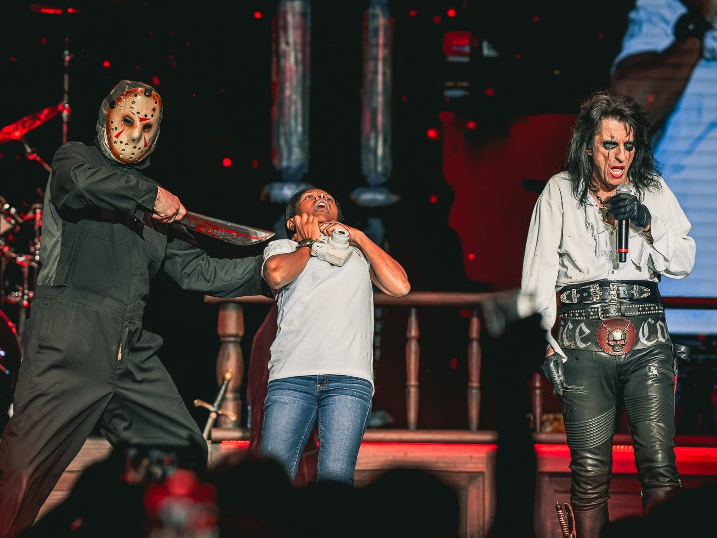 Alice Cooper performs at Ovation Hall at the Ocean Casino in Atlantic City, NJ