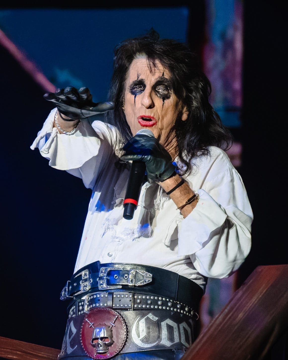Alice Cooper performs at Ovation Hall at the Ocean Casino in Atlantic City, NJ