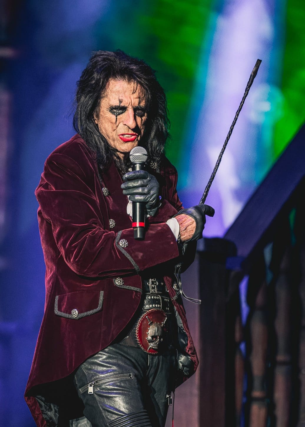 Alice Cooper performs at Ovation Hall at the Ocean Casino in Atlantic City, NJ