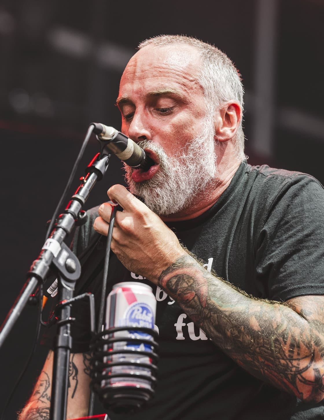 Shock Narcotic performs at Hershey Park Stadium in support of Pantera.