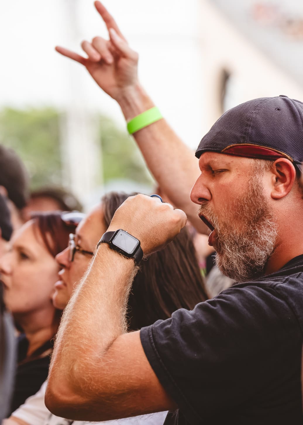 Amon Amarth performs at Hershey Park Stadium in support of Pantera.