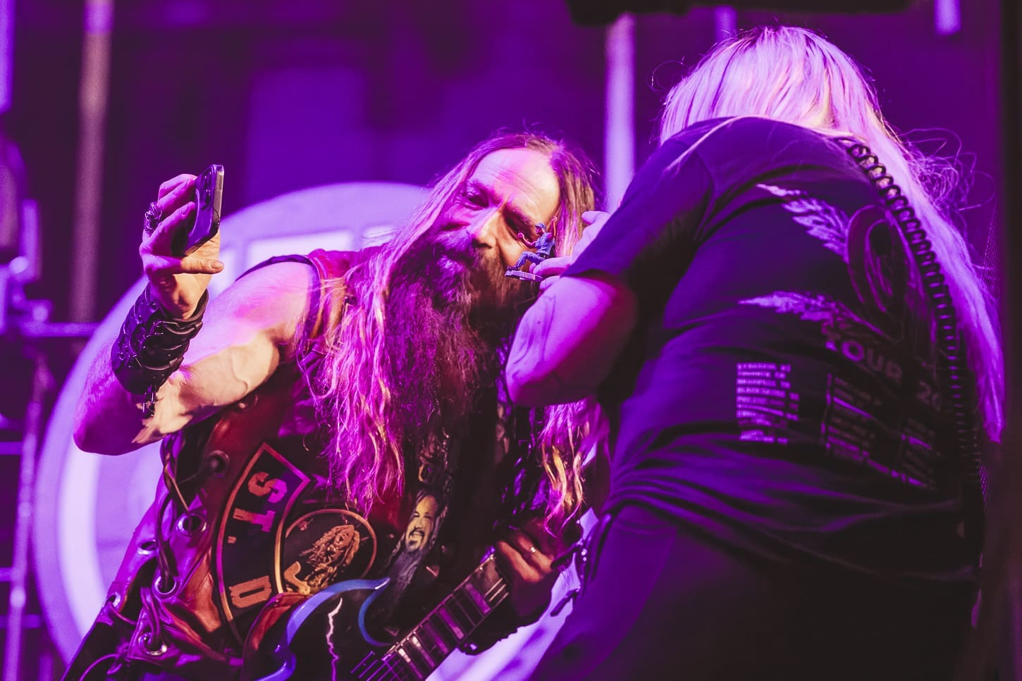 Pantera performs at Hershey Park Stadium.